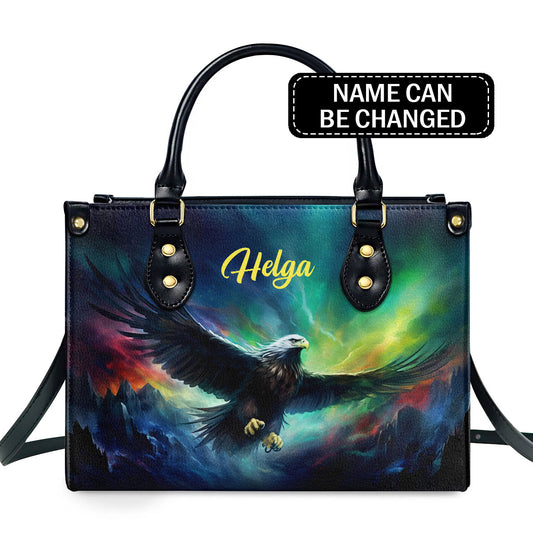 Eagle - Personalized Leather Handbag MS-H62