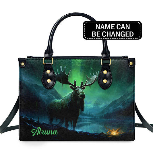 Moose - Personalized Leather Handbag MS-H84