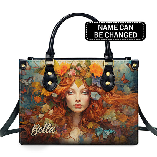 Bohemian ART 14 - Personalized Leather Handbag MS141