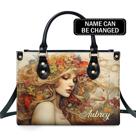 Bohemian ART 15 - Personalized Leather Handbag MS142