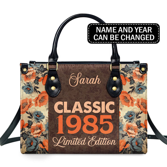 Classic Limited Edition - Personalized Leather Handbag MS-H99