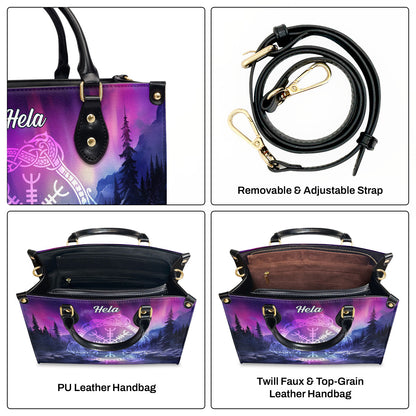 Aegishjalmur - Personalized Leather Handbag MS102