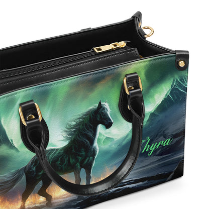 Horse - Personalized Leather Handbag MS-H86