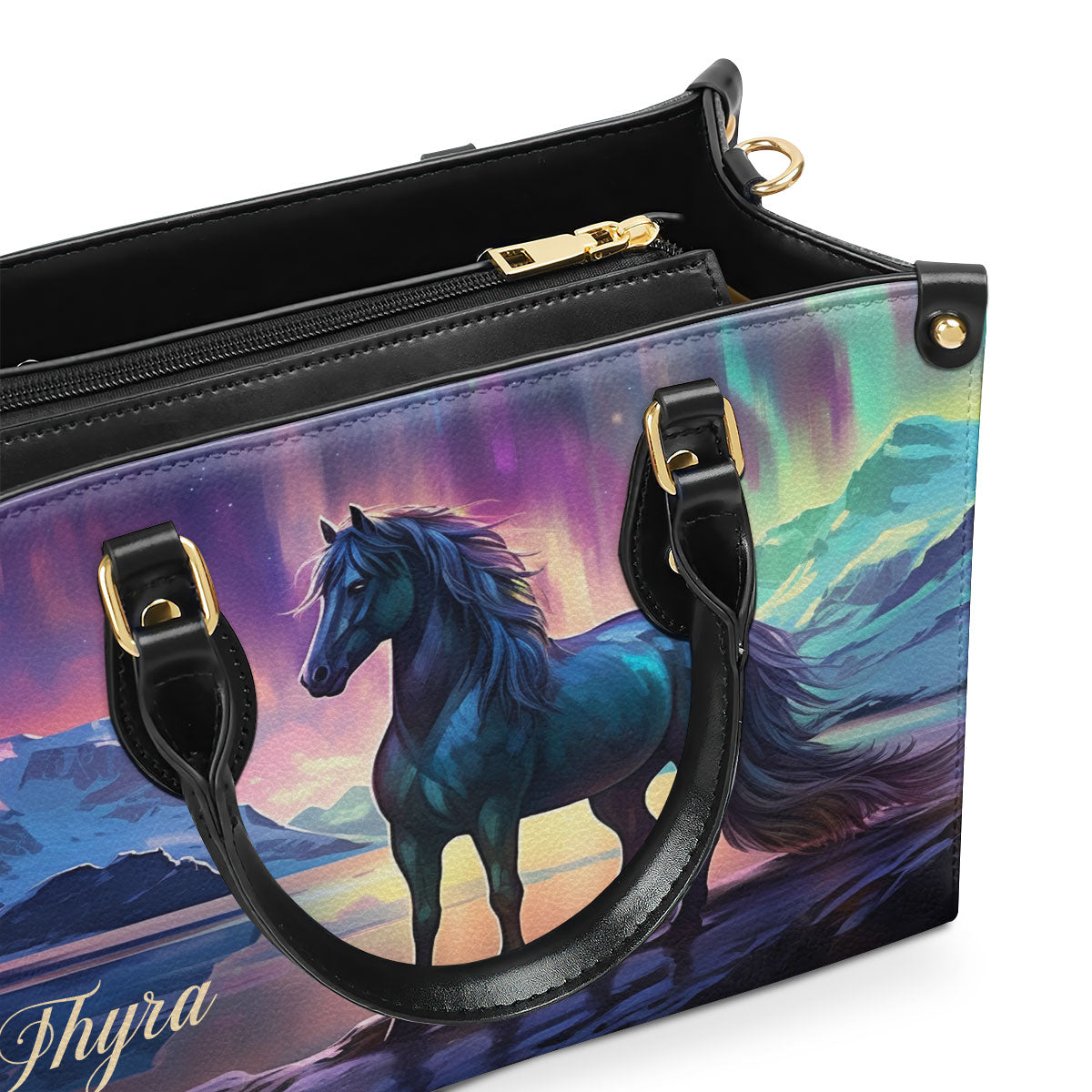 Horse - Personalized Leather Handbag MS-H86B