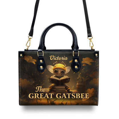The Great Gatsbee - Personalized Leather Handbag MS-NH31A