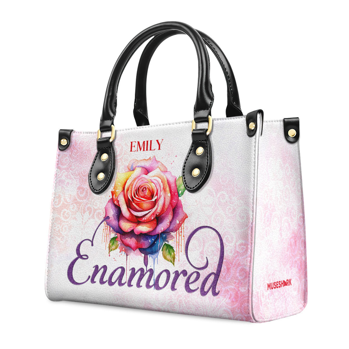 Enamored - Personalized Leather Handbag MSM29