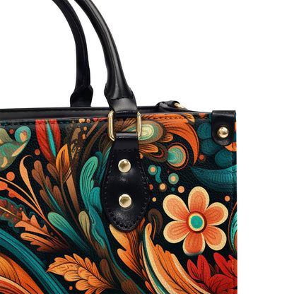 BLOOM - Personalized Leather Handbag MS146